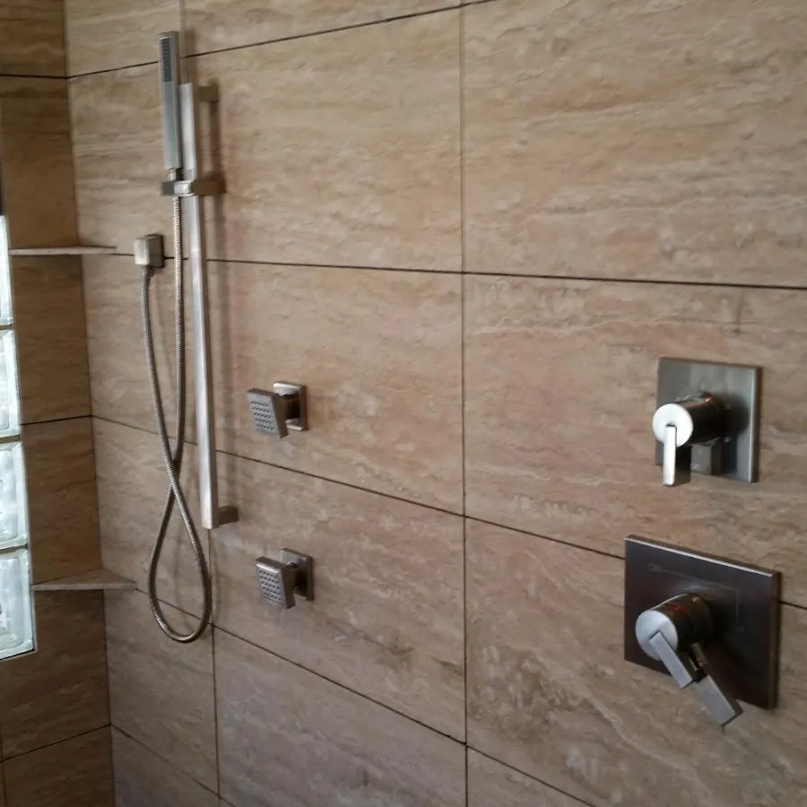 Shower fixture installation for Water Heater Installation in Metropolis